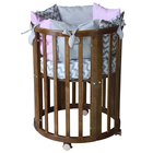 Кроватка детская Polini Kids Simple 911, цвет дуб - Фото 2