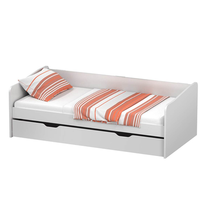 Кровать детская выдвижная Polini kids Fun 4200, белый