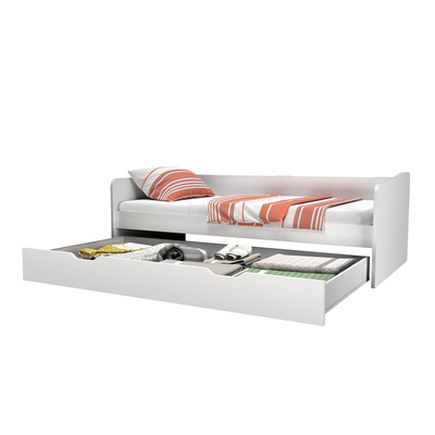 Кровать детская выдвижная Polini kids Fun 4200, белый