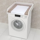 Рамка пеленальная для стиральной машины Polini kids Simple 600, цвет белый - Фото 3