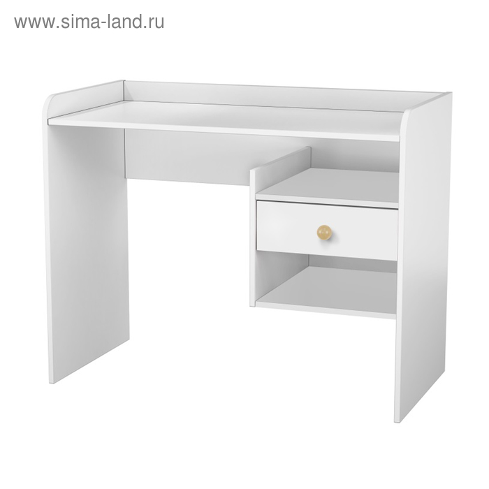 Стол письменный Polini kids Fun 1000, белый - Фото 1