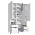 Шкаф трехсекционный Polini kids Mirum 2330, белый 4527552 - фото 319808597