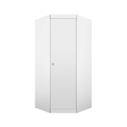 Шкаф угловой Polini kids Fun 1250, белый - Фото 1