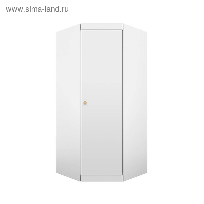 Шкаф угловой Polini kids Fun 1250, белый - Фото 1