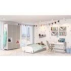 Полка Polini kids Mirum 5Y 800, цвет белый-серый - Фото 2