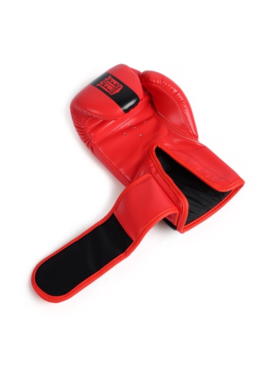 Перчатки боксёрские детские FIGHT EMPIRE, красные, размер 10 oz