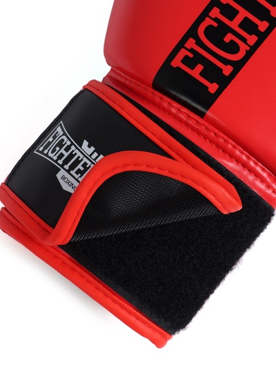 Перчатки боксёрские детские FIGHT EMPIRE, красные, размер 10 oz