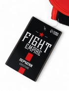 Перчатки боксёрские детские FIGHT EMPIRE, красные, размер 12 oz - Фото 17