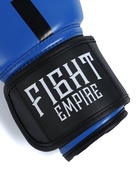 Перчатки боксёрские FIGHT EMPIRE, 10 oz, синие - Фото 12