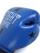 Перчатки боксёрские FIGHT EMPIRE, 12 oz, синие - Фото 13