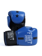 Перчатки боксёрские FIGHT EMPIRE, 12 oz, синие - Фото 5