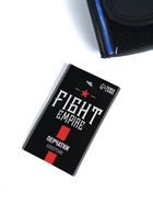 Перчатки боксёрские FIGHT EMPIRE, 14 oz, синие - Фото 16