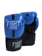 Перчатки боксёрские FIGHT EMPIRE, 14 oz, синие - Фото 6