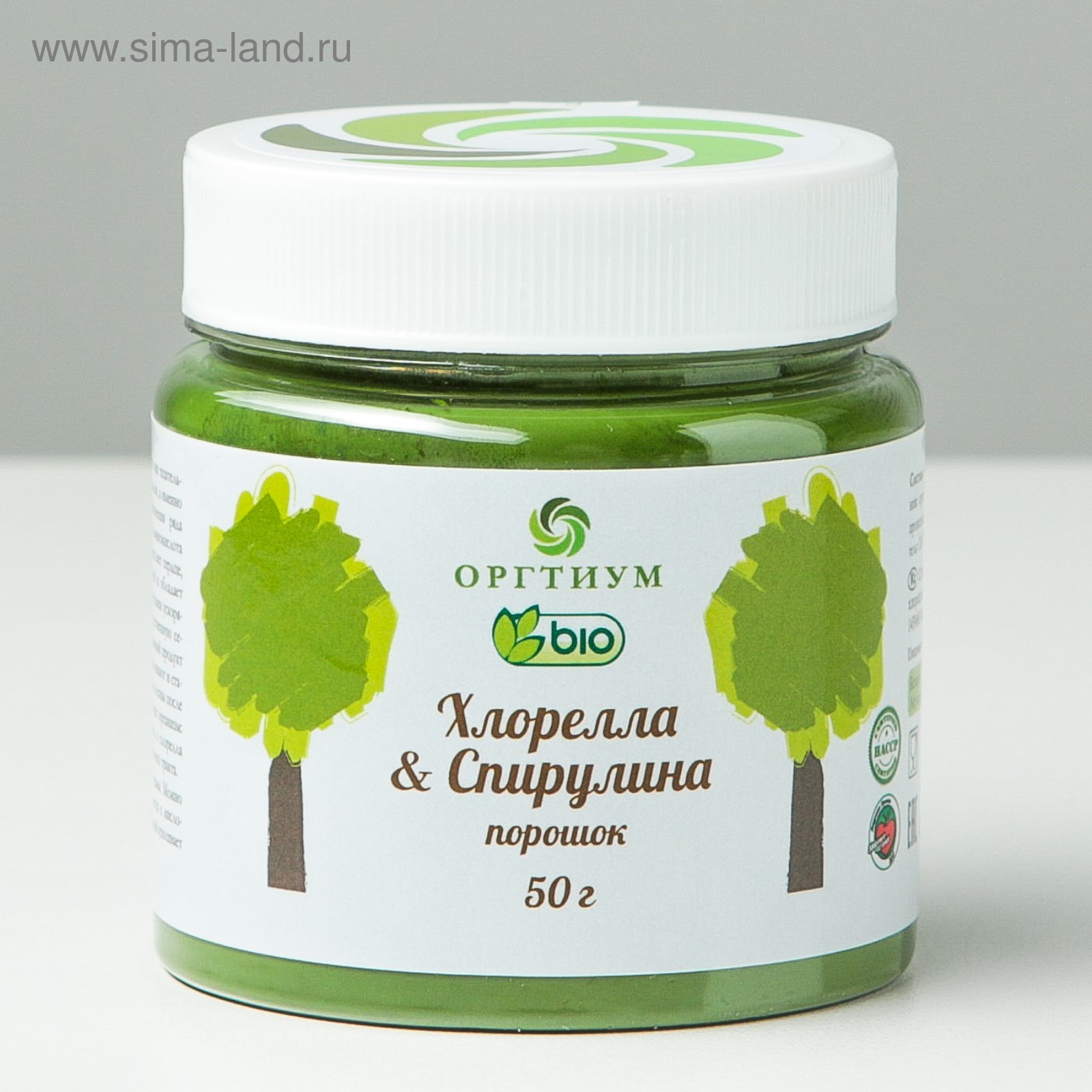 Хлорелла и спирулина, порошок, 50 г (4499063) - Купить по цене от 258. ...