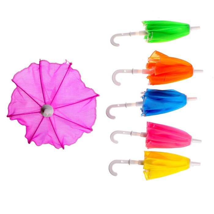 Зонт малый «Классика», d= 17 см, цвета МИКС - Фото 1