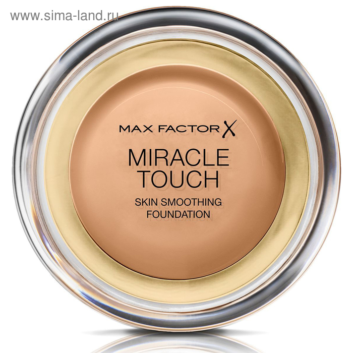 Тональная основа Max Factor Miracle touch, тон 080 Bronze - Фото 1