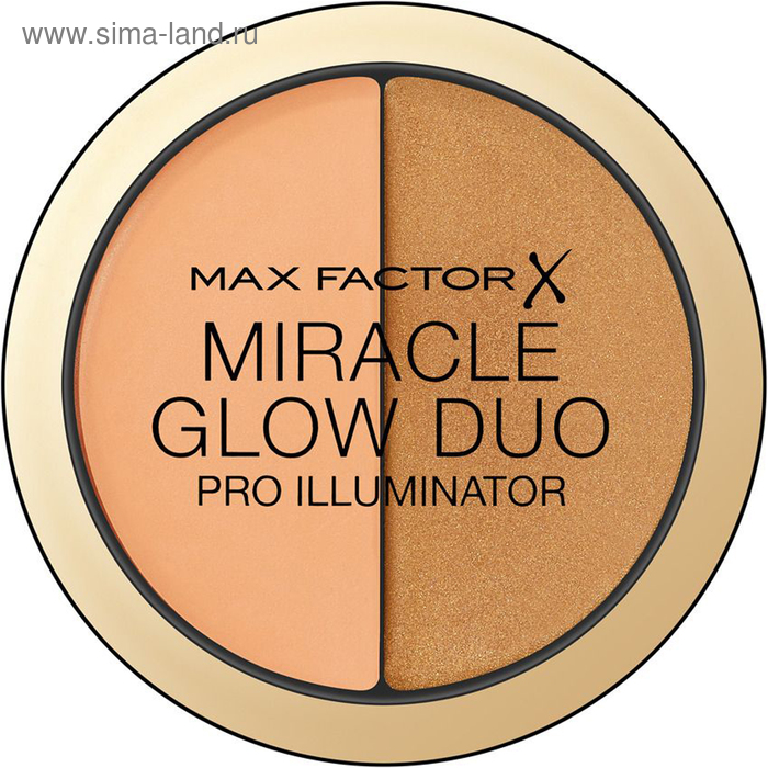 Хайлайтер для лица Max Factor Miracle Glow Duo, тон 30 Deep - Фото 1