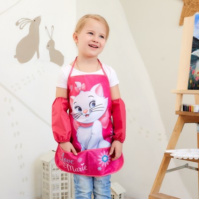 Фартук с нарукавниками детский «Мари», Коты Аристократы, 49×39 см