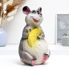 Копилка "Мышь большая с сыром" - фото 9594832