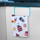 Навесной держатель для кухонных полотенец, 19×9×6 см, цвет МИКС - Фото 7