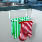Навесной держатель для кухонных полотенец, 24.3×10.2×9.3 см, цвет МИКС - Фото 4