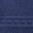 Полотенце Ocean 30х50 см, синий, хлопок 100%, 360 г/м2 - Фото 3