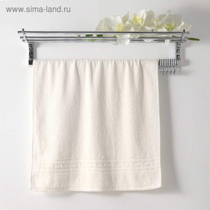 Полотенце Ocean 35х70см, белый, махра 360г/м, хл100% - Фото 1