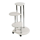 Подставка «Троечка», 650 × 650 × 850 мм, цвет белый - Фото 1