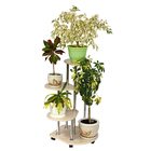 Подставка «Троечка», 650 × 650 × 850 мм, цвет дуб белёный - Фото 2