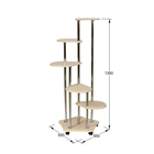 Подставка «Пятёрочка», 650 × 650 × 1350 мм, цвет дуб белёный - Фото 3