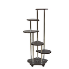 Подставка «Пятёрочка», 650 × 650 × 1350 мм, цвет венге - Фото 1