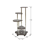 Подставка «Четвёрочка», 650 × 650 × 1100 мм, цвет венге - Фото 3