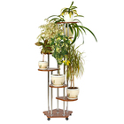 Подставка «Шестёрочка», 650 × 650 × 1600 мм, цвет орех - Фото 2