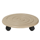 Комплект напольных подставок «Спираль» (2 шт), 345 × 345 × 70 мм, цвет дуб белёный - Фото 1