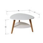 Стол журнальный «Бруклин», 770 × 780 × 500 мм, цвет белый - Фото 3