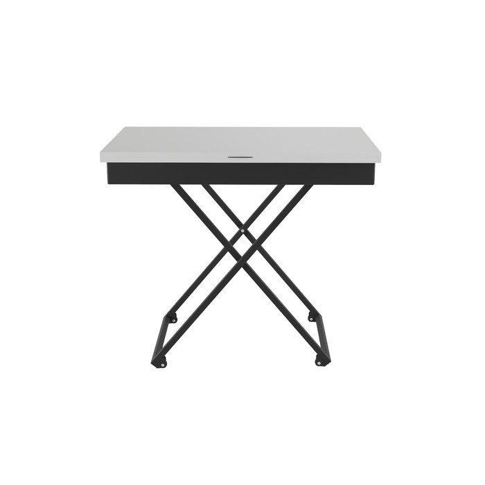 Стол трансформируемый «Андрэ Loft», 850 (1100) × 550 (850) × 400 (725) мм, ЛДСП, белый - фото 1925999794