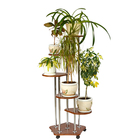 Подставка «Пятёрочка», 650 × 650 × 1350 мм, цвет орех - Фото 2