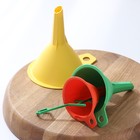 Набор воронок на подвеске, 3 шт., пластик, МИКС - Фото 4