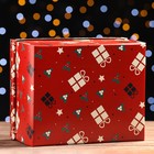 Складная коробка "Подарки", 31,2 х 25,6 х 16,1 см - Фото 2