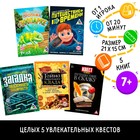 Квест книги-игры №1, версия 1, 5 книг, 7+, МИКС - Фото 1