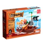 Конструктор «Пиратская лодка», 62-66 деталей, МИКС - Фото 4