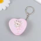 Шкатулка на кольце металл "Сердце - зоопарк" МИКС 2,1х5х4,6 см 4293729 - фото 13440784