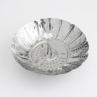 Вставка–пароварка из нержавеющей стали для кастрюли «Цветок», d=22 см - Фото 3