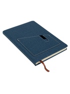 Ежедневник недатированный А5, 80 листов, обложка ПВХ, с карманом, МИКС - Фото 11