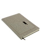 Ежедневник недатированный А5, 80 листов, обложка ПВХ, с карманом, МИКС - Фото 5