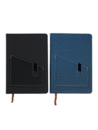 Ежедневник недатированный А5, 80 листов, обложка ПВХ, с карманом, МИКС - Фото 10