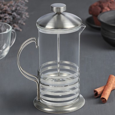 Френч-пресс стеклянный «Шарм», 600 мл