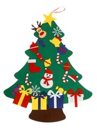 Игра из фетра «Ёлочка», украшения на липучках, размер 95×70 см 4410000