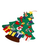 Игра из фетра «Ёлочка», украшения на липучках, размер 95×70 см 4410000