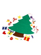 Игра из фетра «Ёлочка», украшения на липучках, размер 95×70 см 4410000